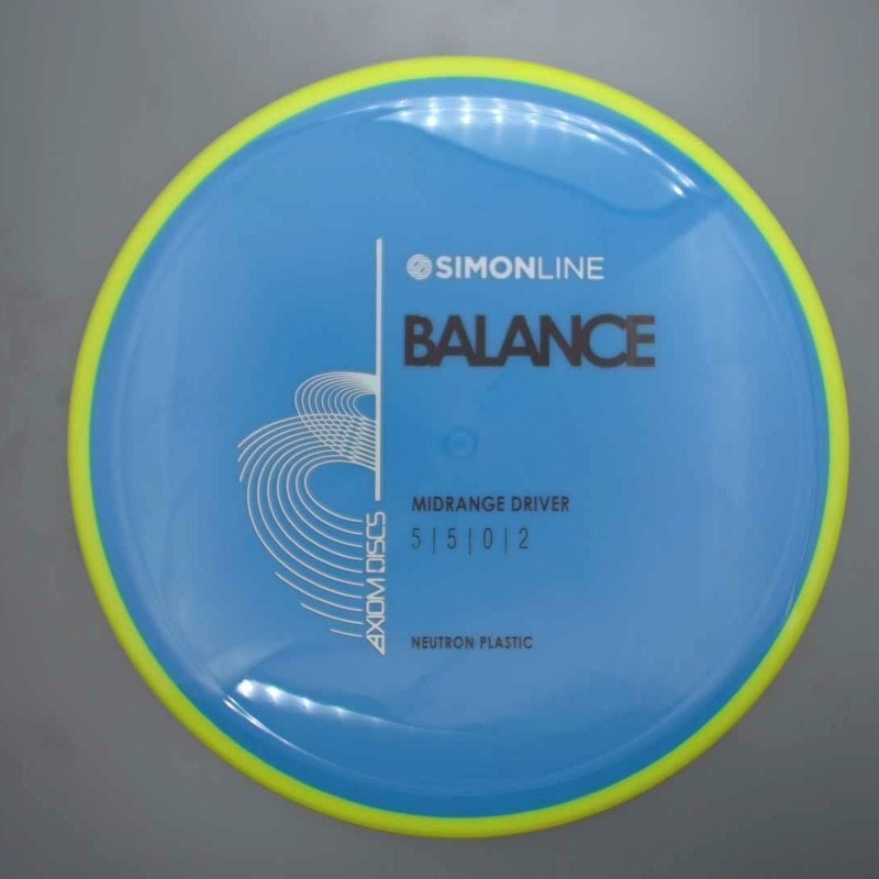 Axiom Neutron Balance with SimonLine Stock Stamp – 176.9g – Blue