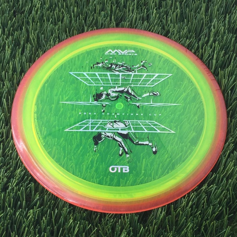 Axiom Prism Proton Soft Defy with OTB Champions Cup 2025 – Ascension to Zero by Matthew Jorde Stamp – 156g – Pink Rim Yellow