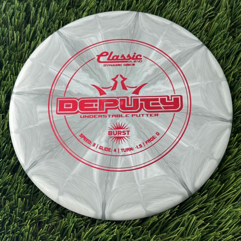 Dynamic Discs Classic Blend Burst Deputy – 173g Grey