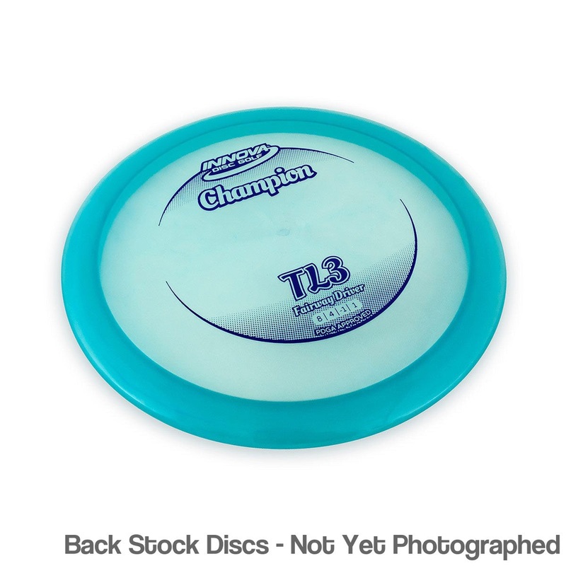 Innova Champion TL3 Fairway Driver with Circle Fade Stock Stamp [Back Stock Inventory – Disc and Stamp Color WILL VARY]