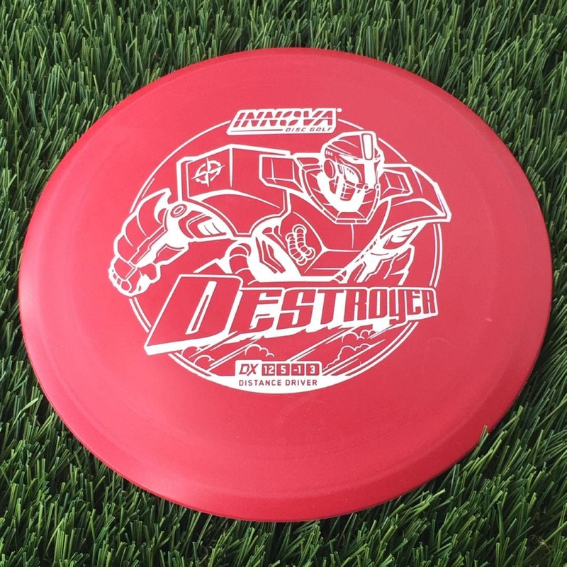 Innova DX Destroyer with Burst Logo Stock Stamp – 172g Red