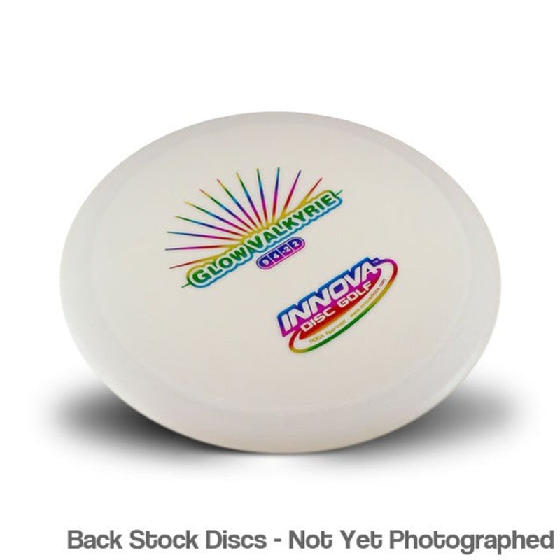 Innova DX Glow Valkyrie Distance Driver (Stock Stamp) [Back Stock Inventory – Disc and Stamp Color WILL VARY]