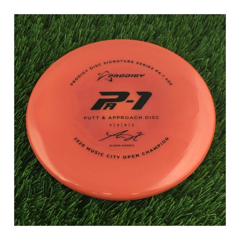 Prodigy 400 PA-1 with 2022 Signature Series Alden Harris – 2020 Music City Open Champion Stamp – 170g – Solid Red