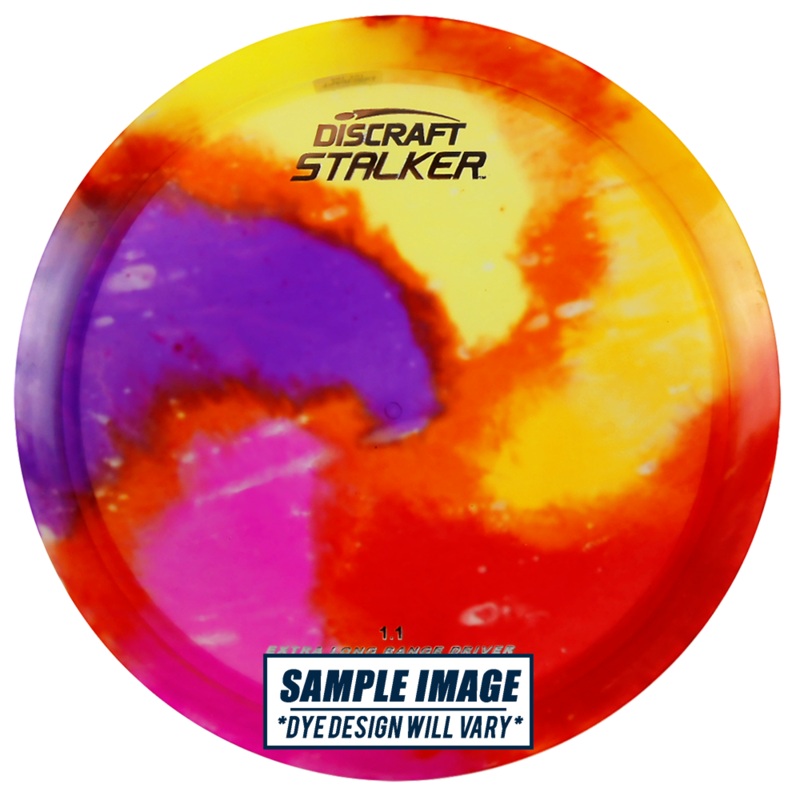 Discraft Fly Dye Elite Z Stalker Fairway Driver Golf Disc
