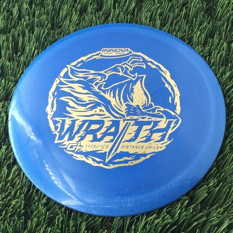 Innova Gstar Wraith with Stock Character Stamp – 164g – Solid Blue