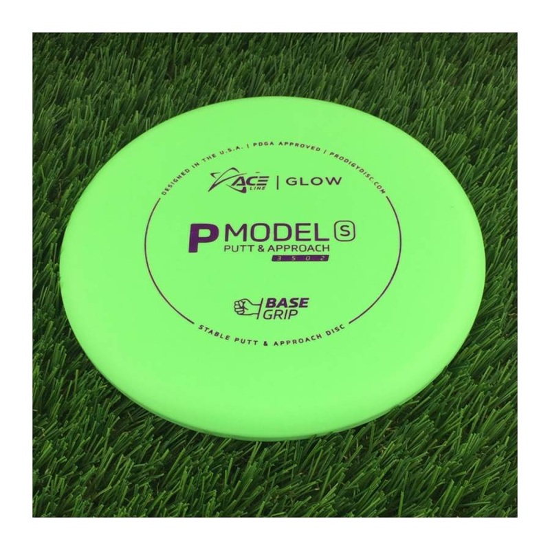 Prodigy Ace Line Basegrip Color Glow P Model S with Cale Leiviska 2021 Bottom Stamp Stamp – 173g – Solid Green