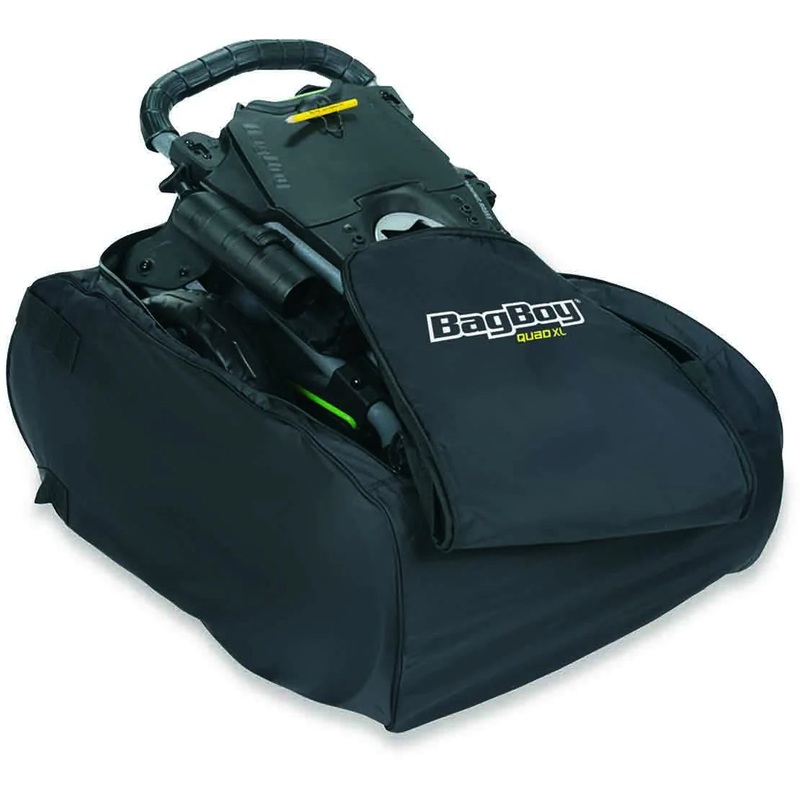 Bag Boy Quad XL Disc Golf Push Cart Carry Bag
