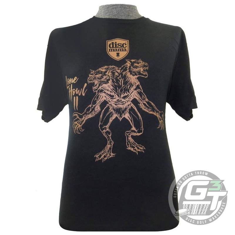 Discmania Colten Montgomery Lone Howl II Short Sleeve Disc Golf T-Shirt