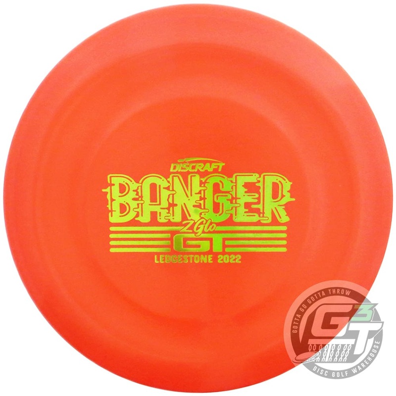 Discraft Limited Edition 2022 Ledgestone Open Glo Elite Z Banger GT Putter Golf Disc