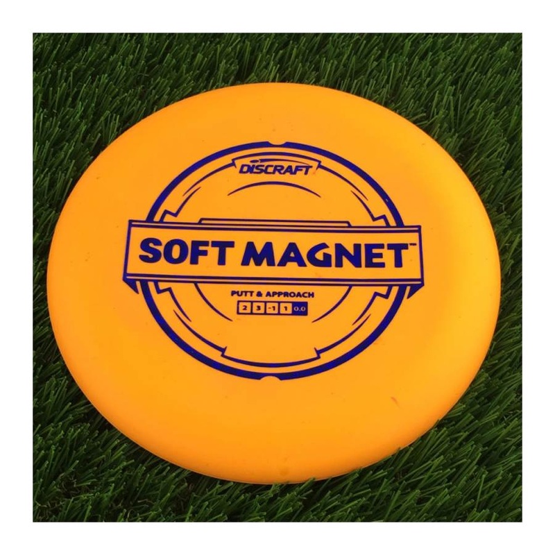 Discraft Putter Line Soft Magnet – 163g – Solid Orange