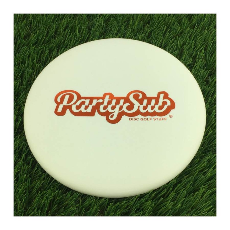 Dynamic Discs Classic (Hard) Warden with PartySub Bar Stamp Stamp – 174g – Solid White