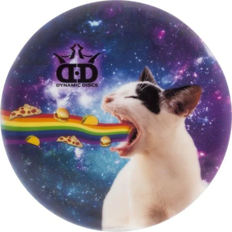 Dynamic Discs Fuzion Felon – DyeMax Rainbow Barf