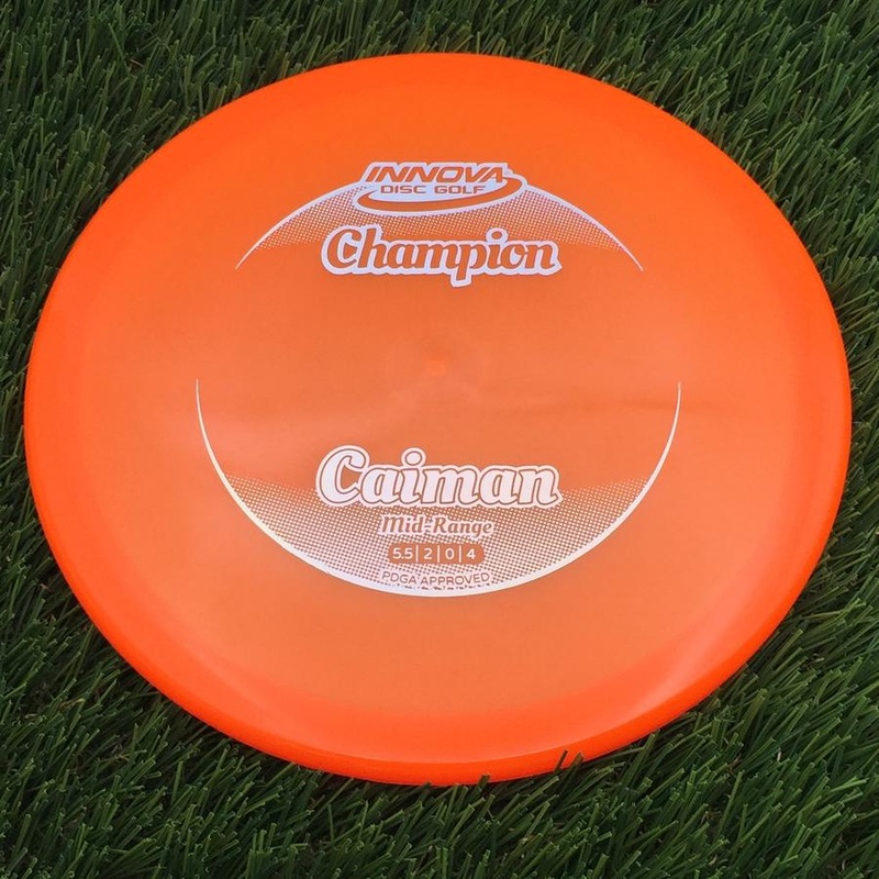 Innova Champion Caiman with Circle Fade Stock Stamp – 174.49g – Orange