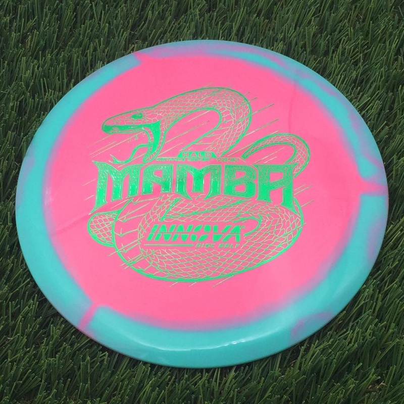 Innova Halo Star Mamba with Burst Logo Stock Stamp – 162g – Solid  Turquoise Pink