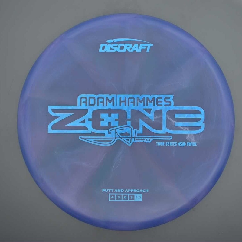 Discraft Big Z Collection Zeus with Big Z Stock Stamp with Inside Rim Embossed PM Paul McBeth Stamp – 173.1g – Blue