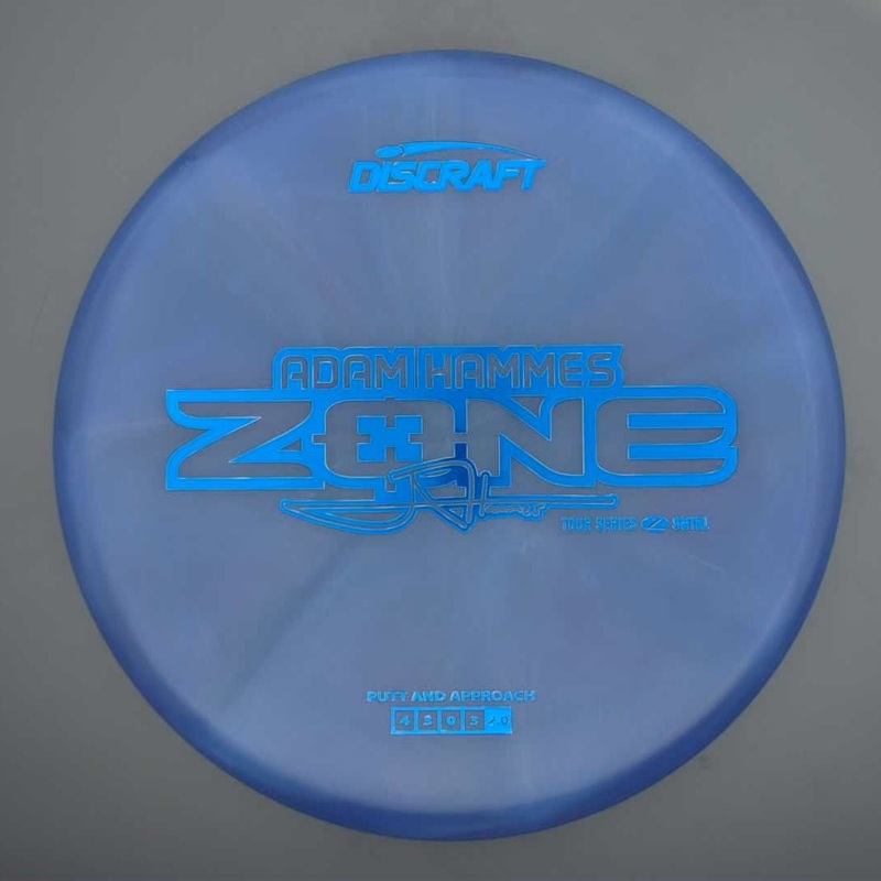 Discraft Big Z Collection Zeus with Big Z Stock Stamp with Inside Rim Embossed PM Paul McBeth Stamp – 174.5g – Blue