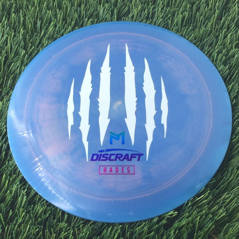 Discraft ESP Swirl Hades with Paul McBeth 6X World Champ Claw Stamp – 174g – Solid Dark Blurple