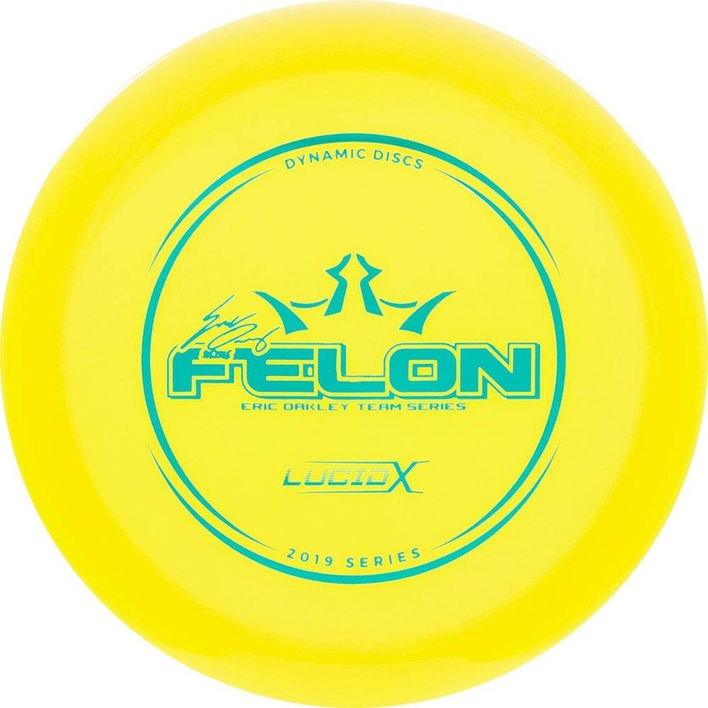 Dynamic Discs Limited Edition 2019 Team Series Eric Oakley Lucid-X Felon Fairway Driver Golf Disc