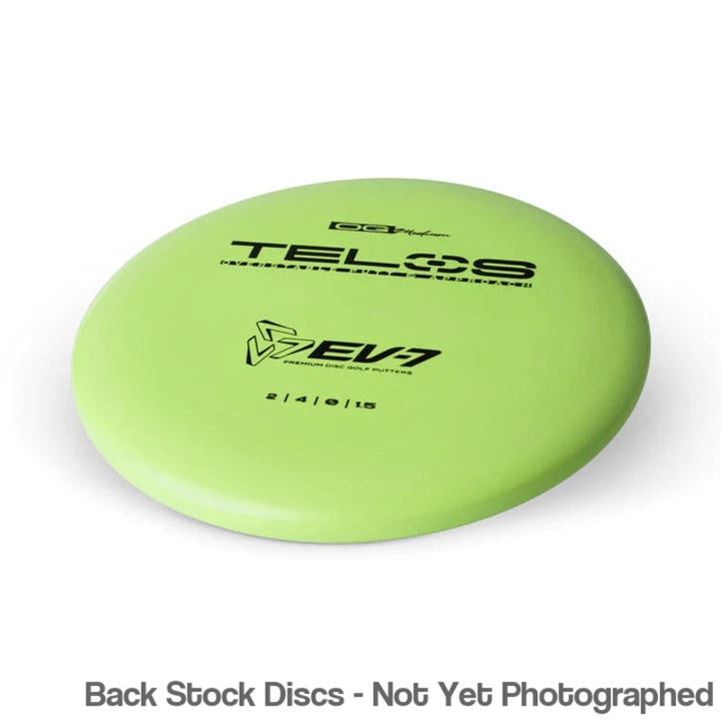 EV-7 OG Medium Telos Putter (Stock Stamp) [Back Stock Inventory – Disc and Stamp Color WILL VARY]