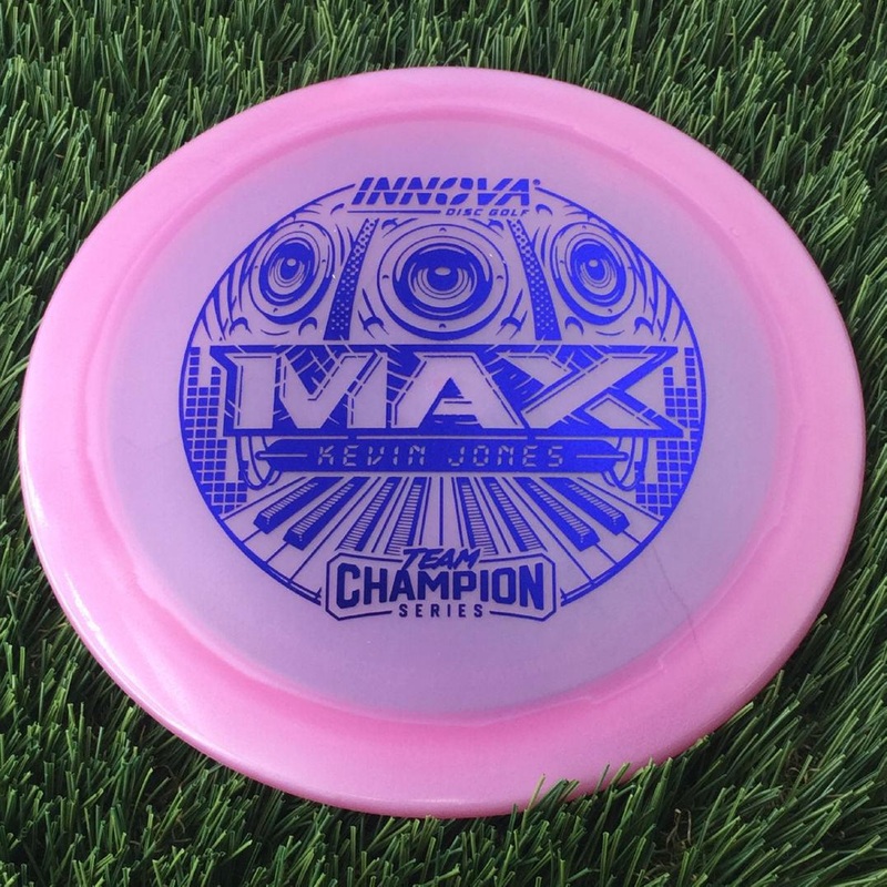 Innova Champion Luster Max with Kevin “KJUSA” Jones Team Champion Series 2025 Stamp – 175g – Translucent Pink
