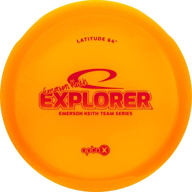 Latitude 64 Limited Edition 2019 Team Series Emerson Keith Opto-X Explorer Fairway Driver Golf Disc