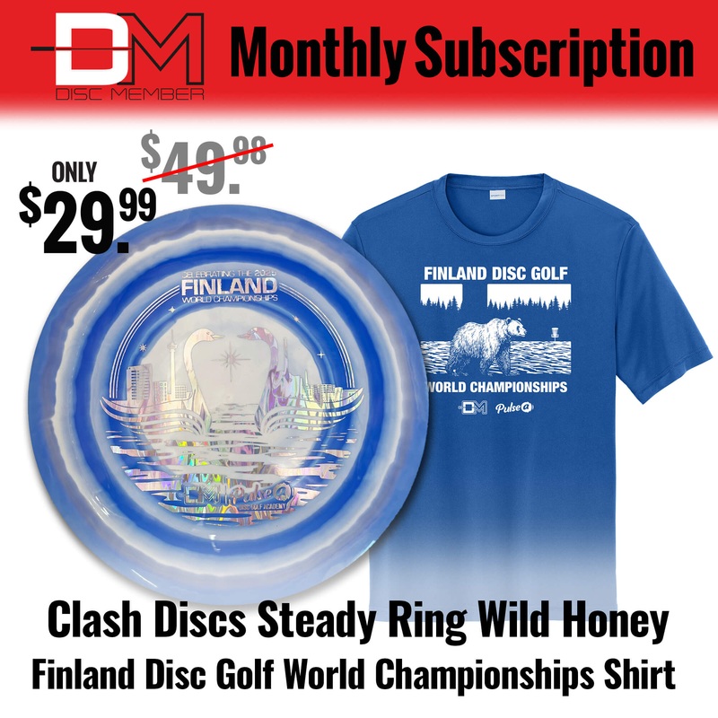DiscMember Disc Golf *Monthly* Subscription