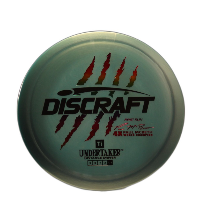 Discraft 4x Paul McBeth Titanium Undertaker Fairway Driver