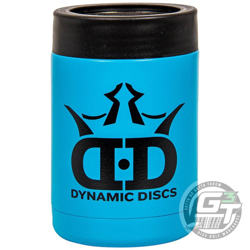 Dynamic Discs Logo Stainless Steel Can Keeper Insulated Beverage Cooler