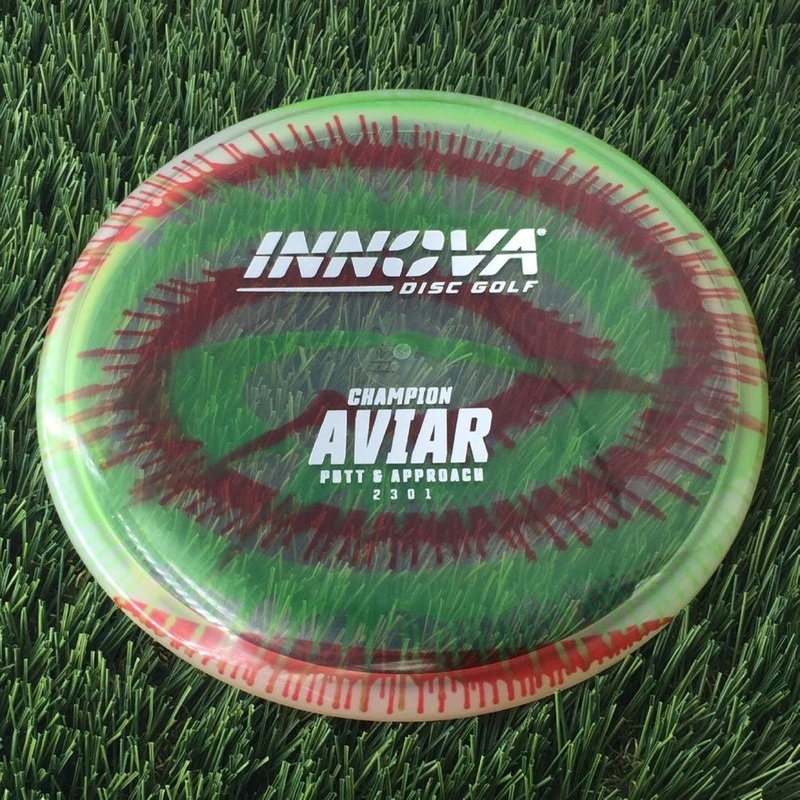 Innova Champion I-Dye Aviar Putter with Burst Logo Stock Stamp – 175g – Translucent Dyed