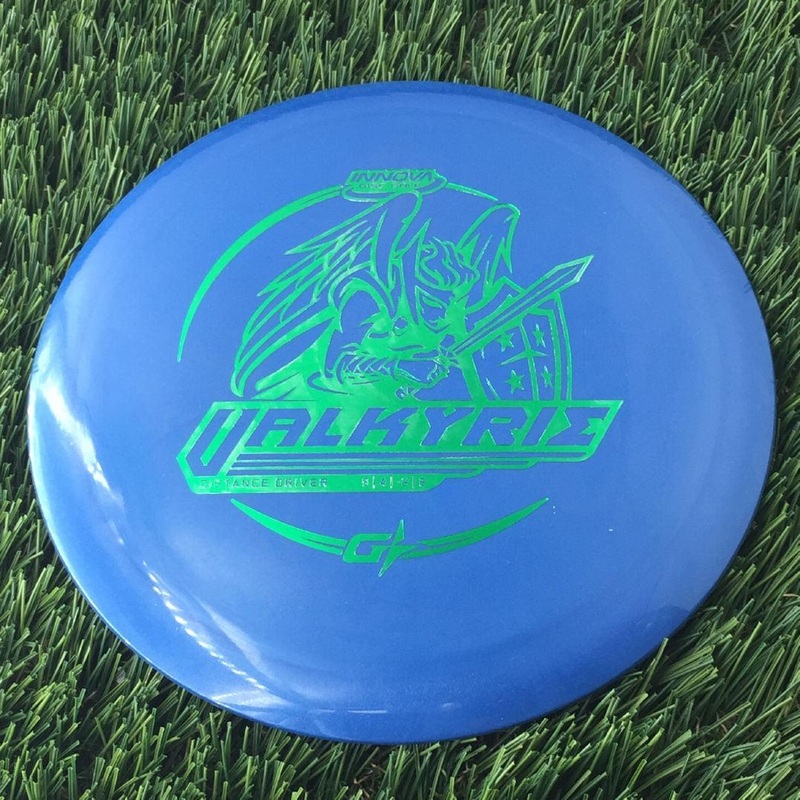 Innova Gstar Valkyrie with Stock Character Stamp – 148g – Solid  Dark Blue