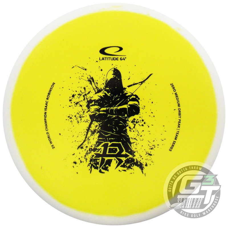 Latitude 64 Limited Edition 2025 Team Series Isaac Robinson Zero Medium Orbit Peak Putter Golf Disc