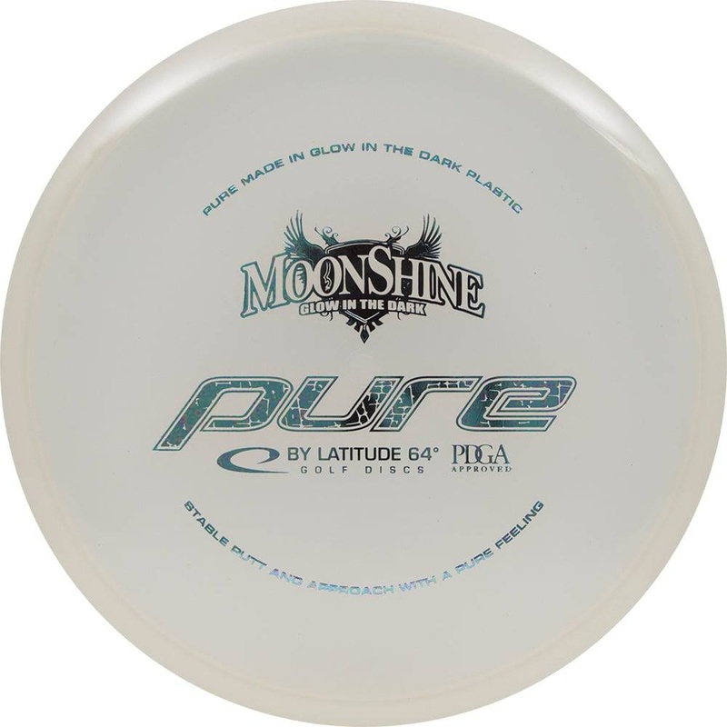 Latitude 64 Moonshine Glow Opto Pure Putter Golf Disc