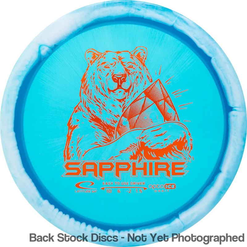 Latitude 64 Opto Ice Orbit Sapphire Fairway Driver (Stock Stamp) [Back Stock Inventory – Disc and Stamp Color WILL VARY]