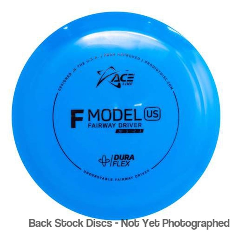 Prodigy Ace Line DuraFlex F Model US Fairway Driver (Stock Stamp) [Back Stock Inventory – Disc and Stamp Color WILL VARY]