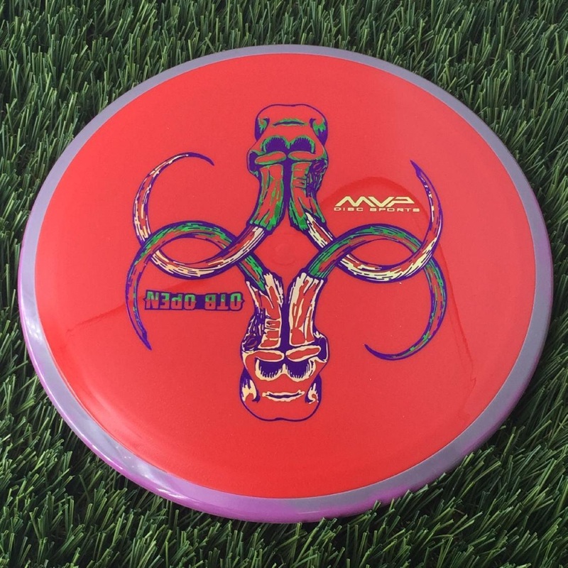 Axiom Neutron Soft Crave with OTB Open 2024 – Art by Pirate Nate Stamp – 174g – Solid Red
