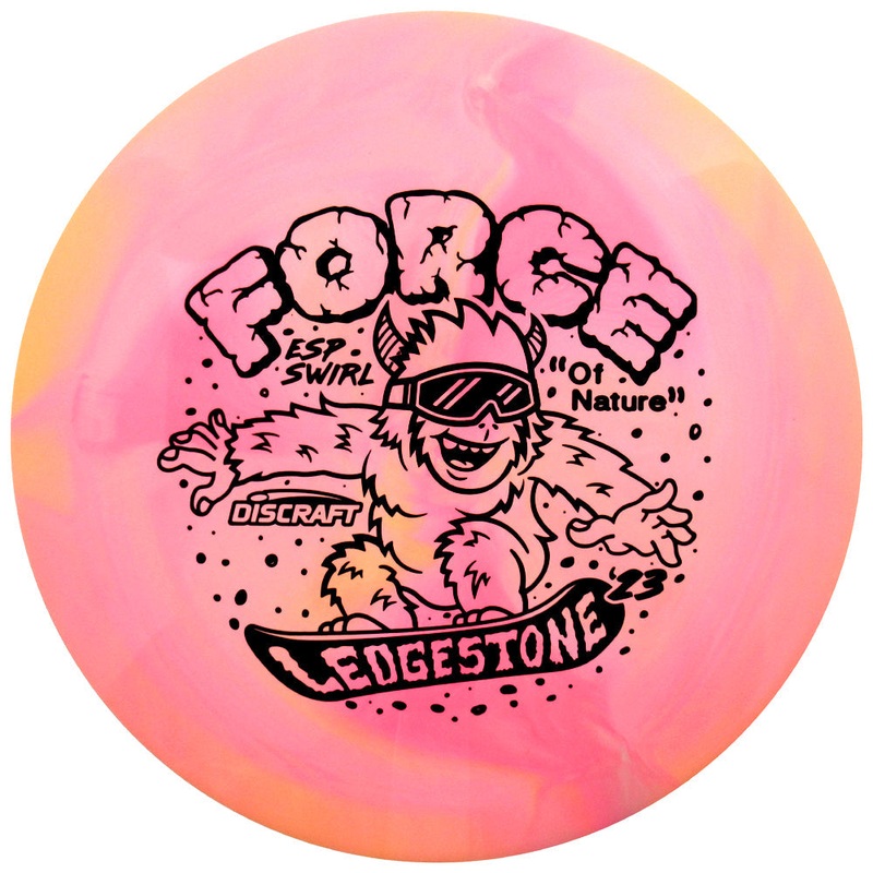 Discraft Limited Edition 2023 Ledgestone Open Swirl ESP Force Distance Driver Golf Disc