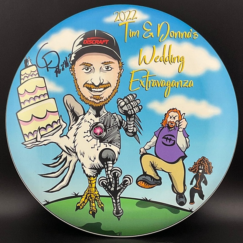 ESP Full Foil Super Color Buzzz *Signed* – 2022 Tim and Donna’s Wedding
