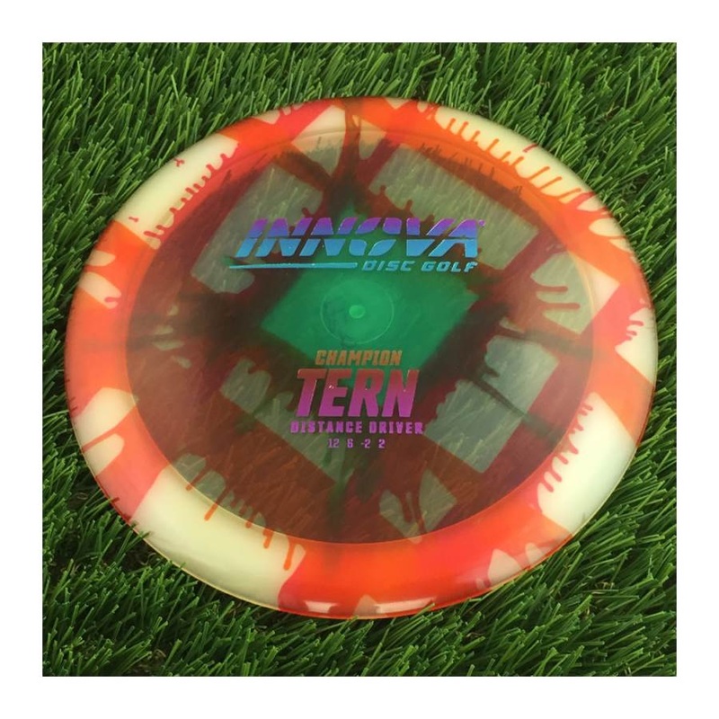 Innova Champion I-Dye Tern with Burst Logo Stock Stamp – 175g – Translucent Dyed