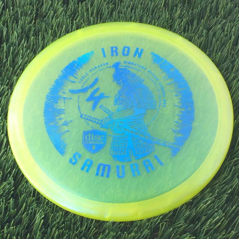 Discmania Chroma C-Line MD3 with Eagle McMahon Signature Series Iron Samurai 4 Stamp – 177g – Translucent Yellow