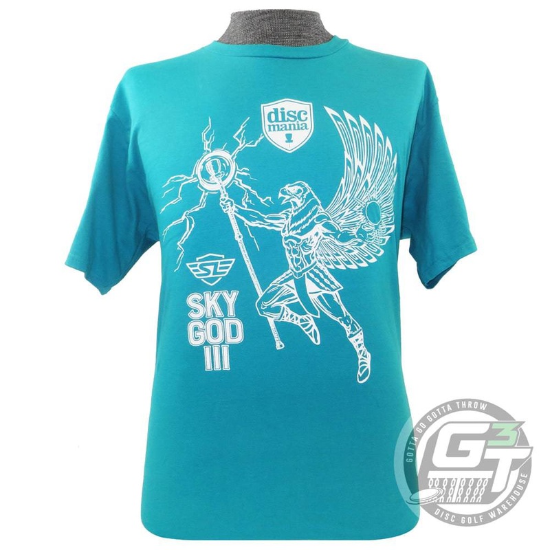 Discmania Simon Lizotte Sky God III Short Sleeve Disc Golf T-Shirt