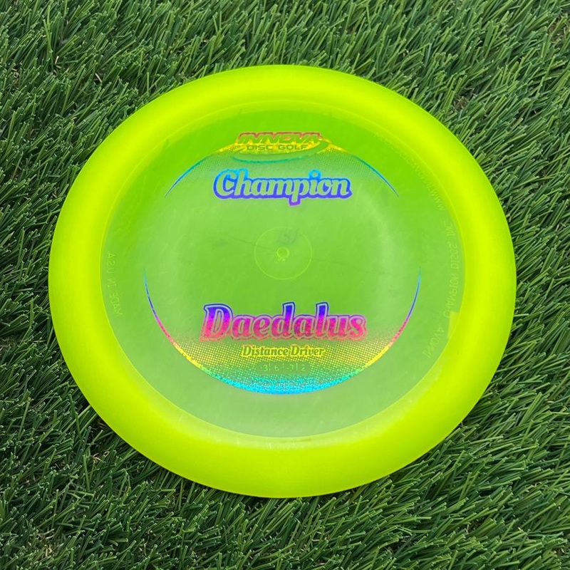 Innova Champion Daedalus with Circle Fade Stock Stamp – 172.98g – Yellow