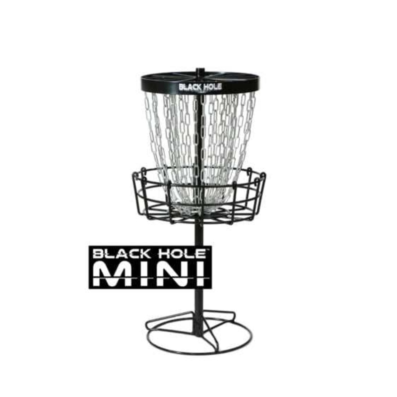 MVP Black Hole Mini Disc Golf Basket