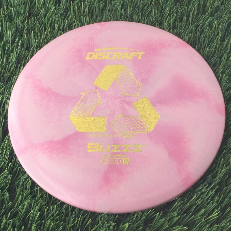 Discraft Recycled ESP Buzzz with 100% Recycled ESP Stock Stamp – 159g Muted Pink