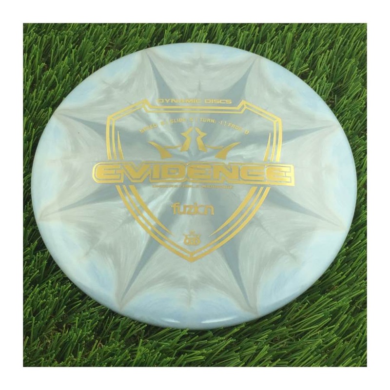 Dynamic Discs Fuzion Evidence – 173g – Solid Bluish Grey