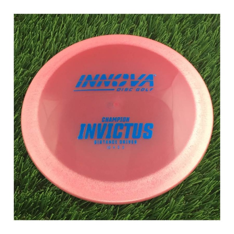 Innova Champion Invictus with Burst Logo Stock Stamp – 157g – Translucent Dark Red