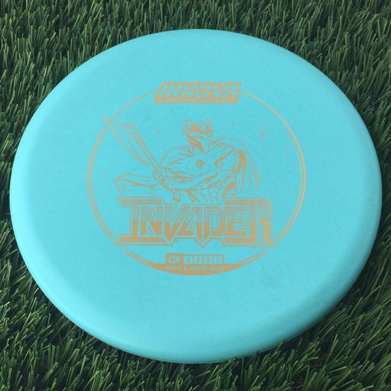 Innova DX Invader with Burst Logo Stock Stamp – 160g – Solid  Light Blue
