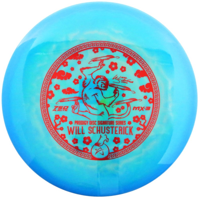 Prodigy Limited Edition Signature Series Will Schusterick 750 Spectrum MX-3 Midrange Golf Disc