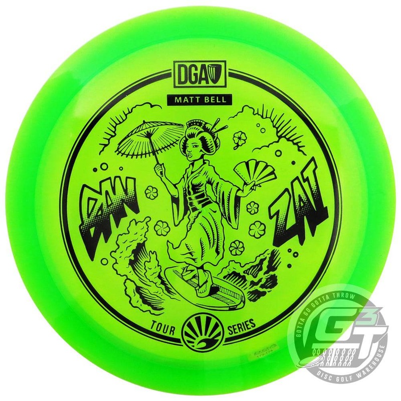 DGA Limited Edition 2021 Tour Series Matt Bell Ice Banzai Fairway Driver Golf Disc