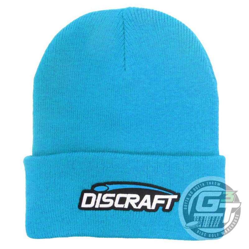 Discraft Logo Knit Cuffed Beanie Winter Disc Golf Hat