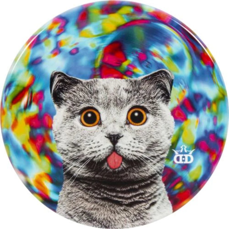 Dynamic Discs Fuzion Felon – DyeMax Space Kitty Trippin